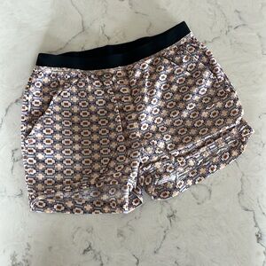 Caramel Baby & Child, Geometric Patterned Shorts, Size 8
